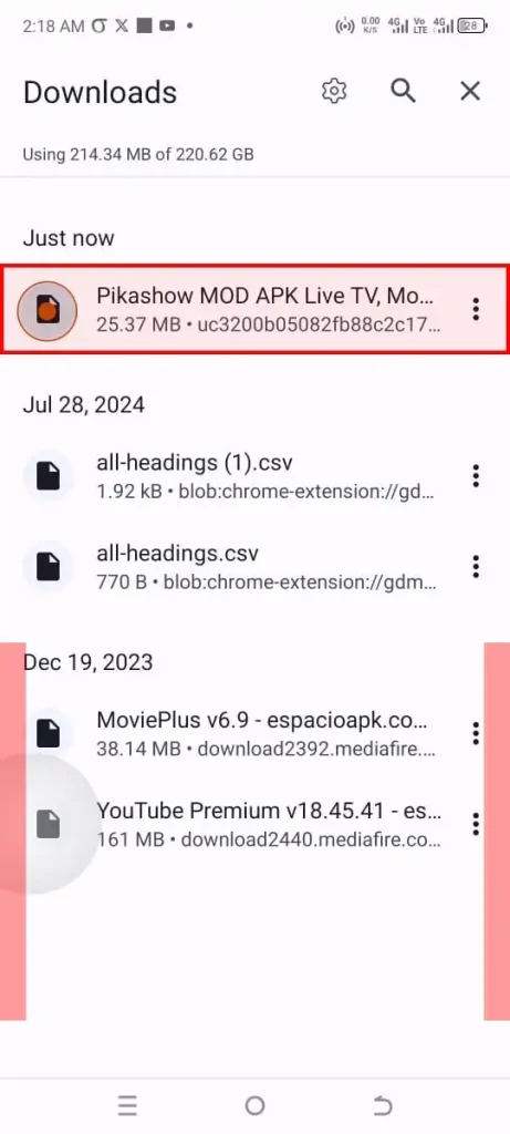 Picasso App – Enjoy Streaming and Downloading Free 14 open file from download folder